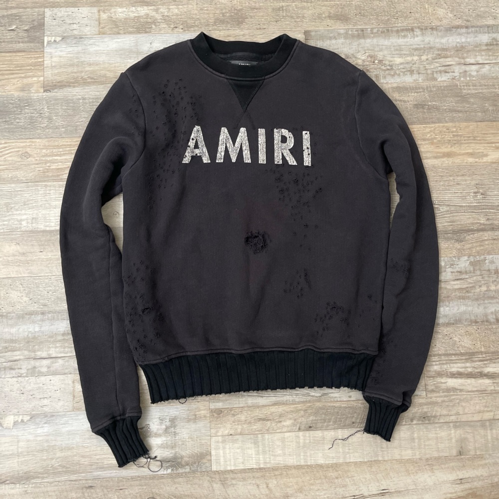 Amiri shotgun oversized sweater